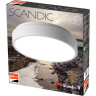 Светильник светодиодный потолочный JAZZWAY PPB SCANDIC-R 36W 4000K GR IP20 5036888