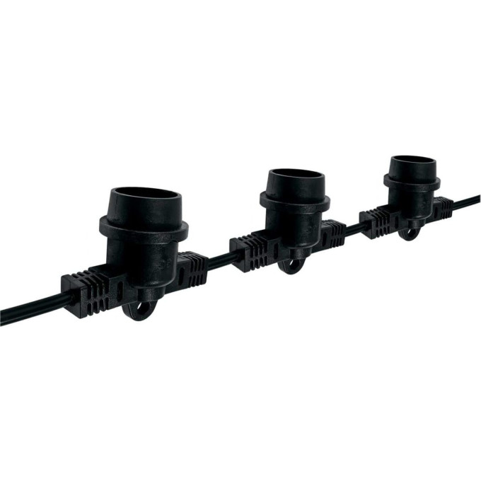 Уличная гирлянда JAZZWAY (1763) Белт-лайт PBL-S20/ L06+1.5 Black E27 (универсальное крепление) IP65 5040540A